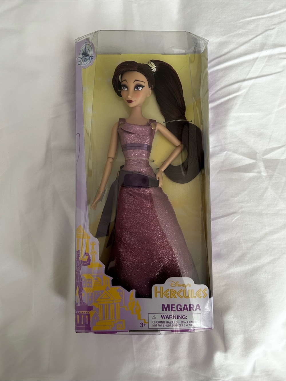 Disney Store Hercules Megara Classic Doll NIB NRFM